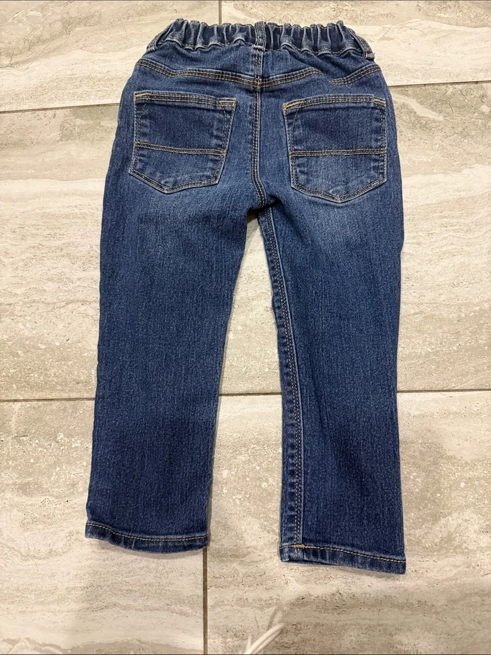 OshKosh B'gosh Dark Blue Distressed Kids Jeans